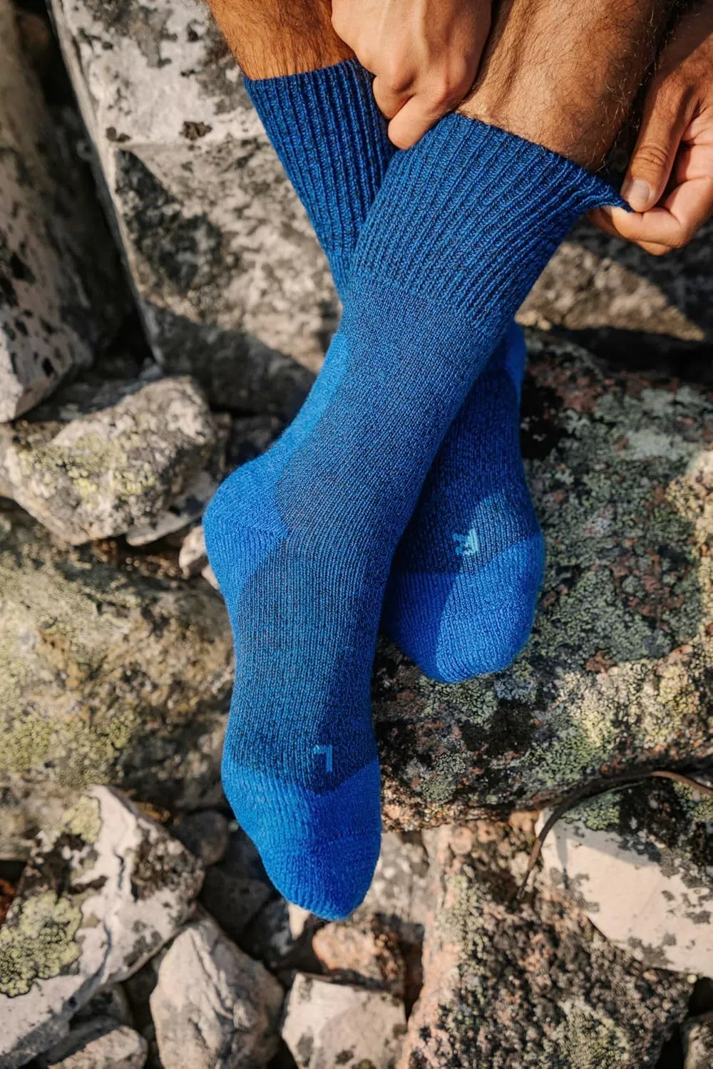FALKE Men's TK1 Adventure Wool Hiking Socks, 1 Pair