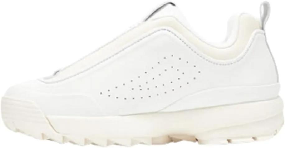 Fila Women's Disruptor II Premium Comfortable Sneakers, Pglo, 8