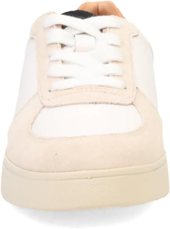 FitFlop Womens Rally Leather/Suede Panel Sneakers