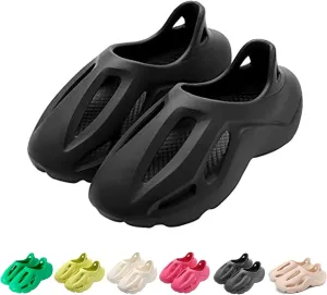 Foam Runner Shoes, Unisex Foam Runner Sneakers Pillow Cloud Shoes Non-Slip Lightweight Breathable Soft Fashion Sandals
