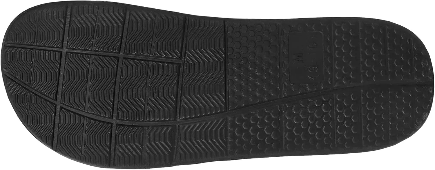 FOCO Men's NFL Team Logo Sport Shower Foam Slide Flip Flop Sandals