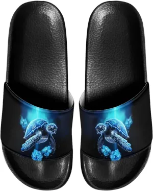 Footwear for Mens Open Toe Athletic Sandals Anti-Slip Sole Slide Sandals Pillow House Flat Shoes Comfortable Slip On Slippers for Indoor & Outdoor