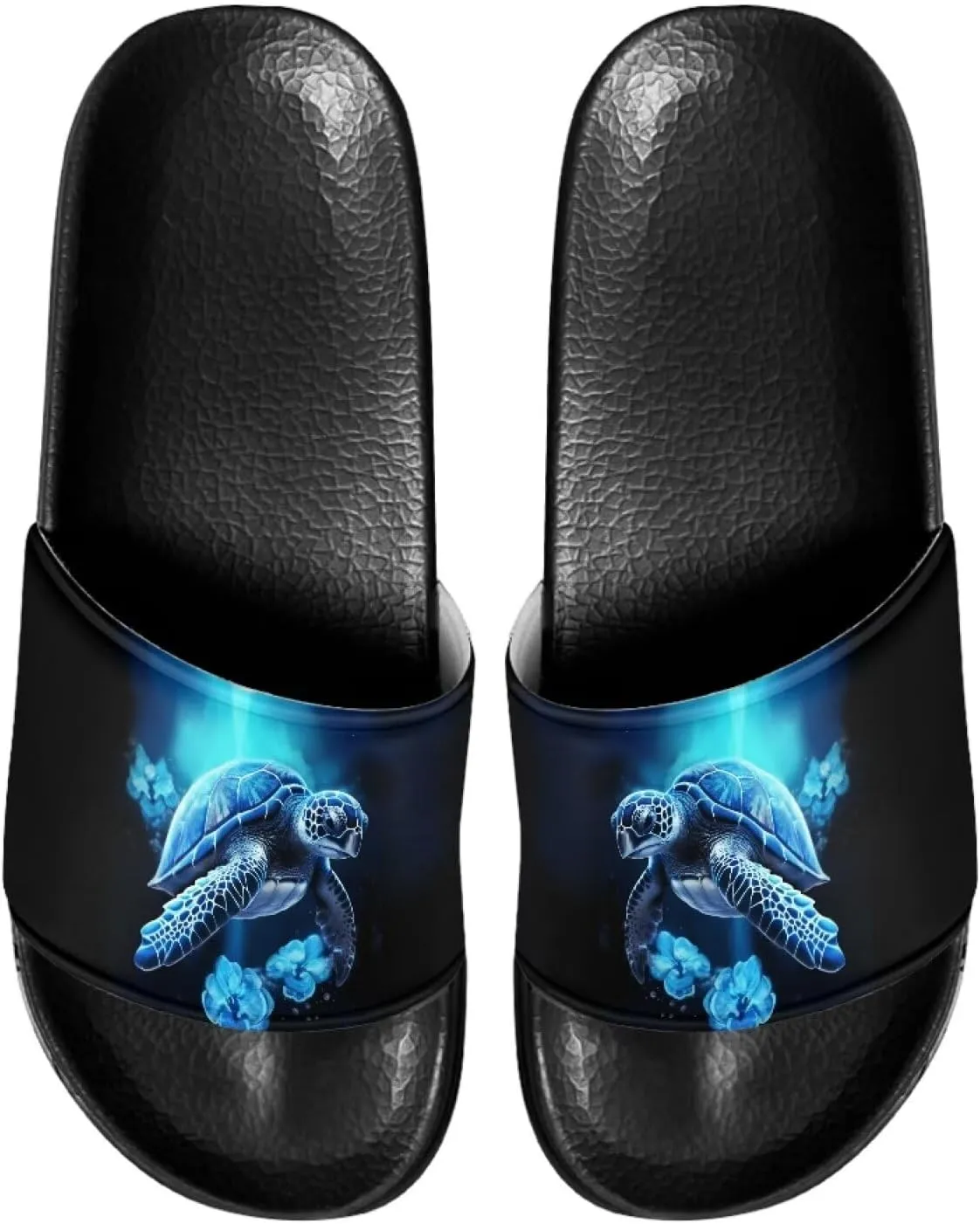 Footwear for Mens Open Toe Athletic Sandals Anti-Slip Sole Slide Sandals Pillow House Flat Shoes Comfortable Slip On Slippers for Indoor & Outdoor