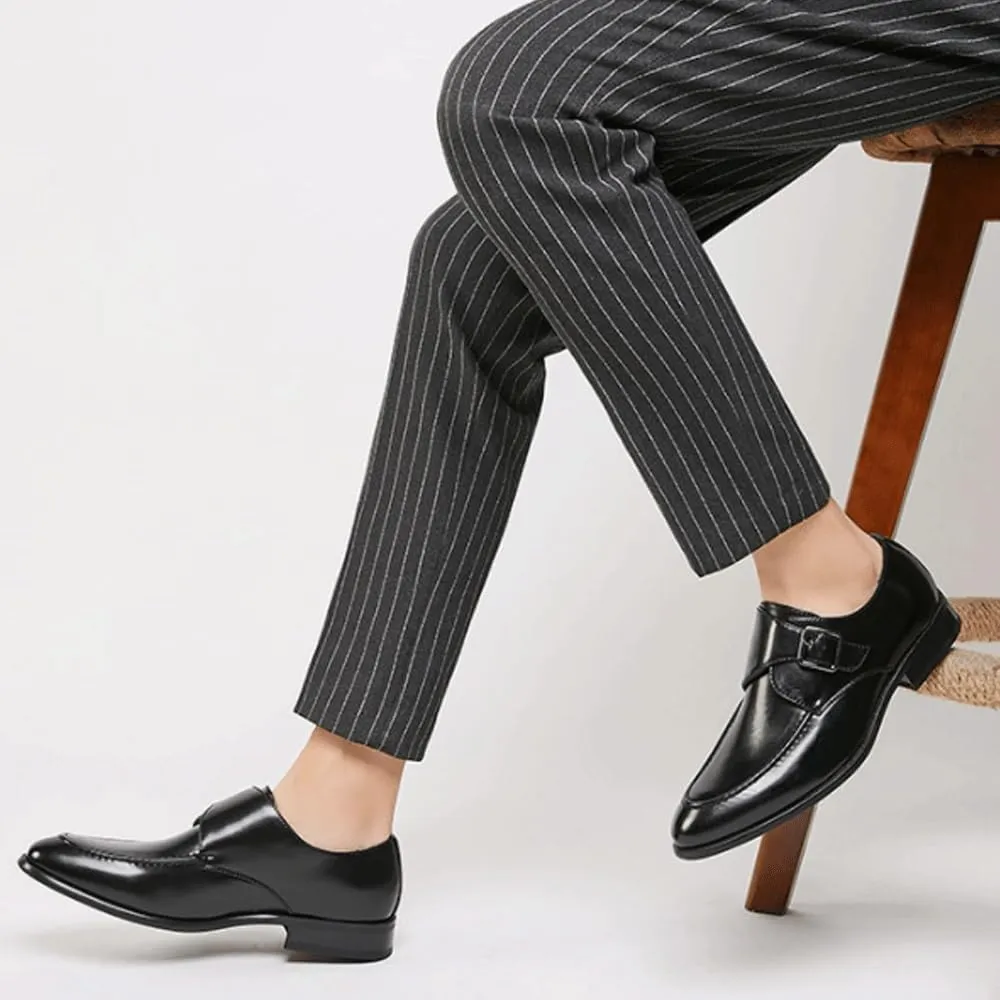 Formal Shoes Dress Oxford for Men Men's Casual Slip-On Shoes, Fashion Cow Leather Loafers, Business Oxford Shoes, Moccasins for Men, Gentleman's Party Dress Shoes