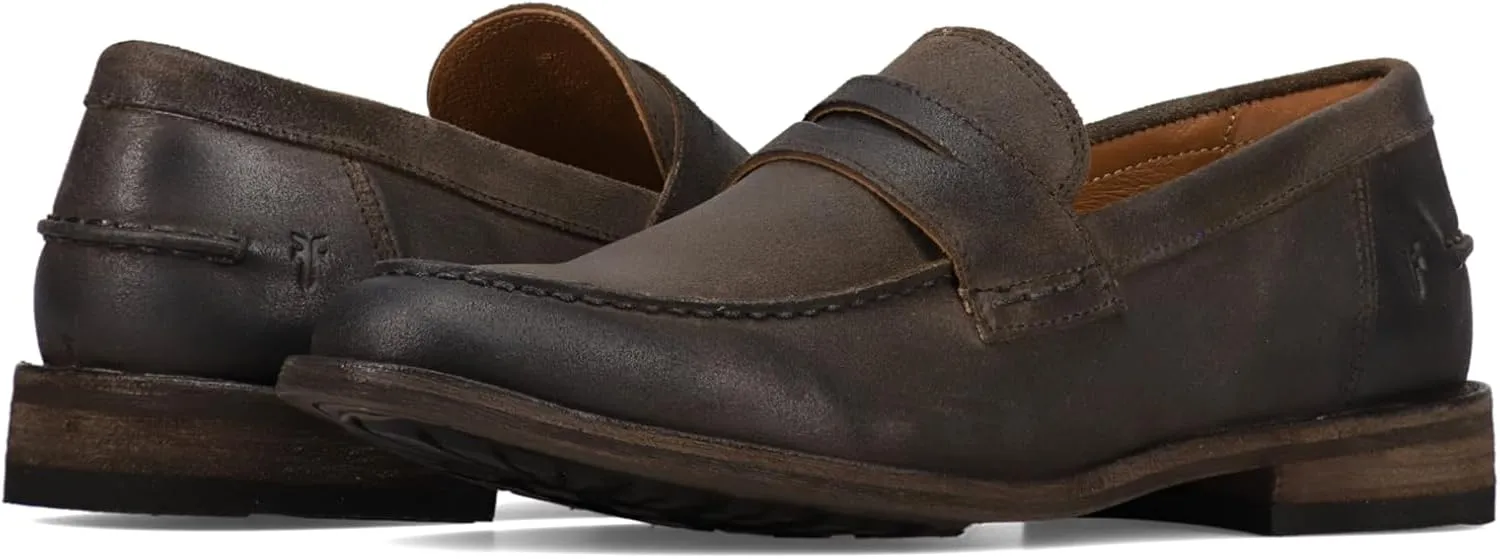 Frye Tyler Flex Penny Men's Loafers-Shoes - Premium Leather, Comfortable Fit, Versatile Style, Durable Soles, Casual to Formal