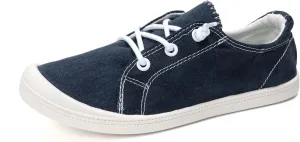 FUNKYMONKEY Shoes for Women, Comfort Low Top Canvas Slip On Sneakers Classic Casual Walking Shoes