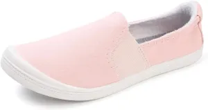 FUNKYMONKEY Shoes for Women, Comfort Low Top Canvas Slip On Sneakers Classic Casual Walking Shoes