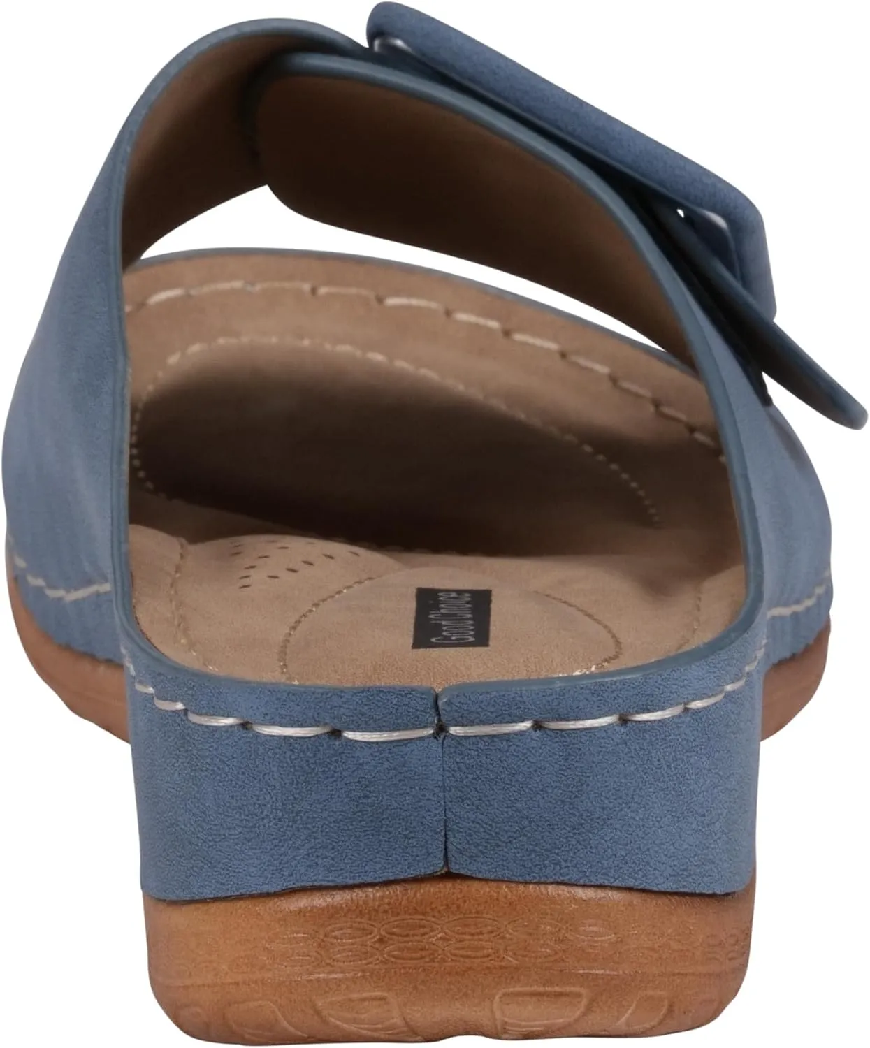G.C. Shoes Women's Hamden Buckle open toe Flatform Sandals