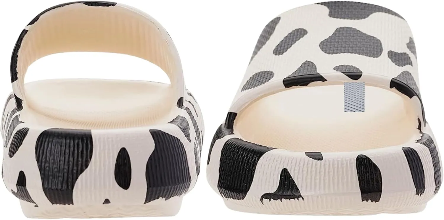 Genuine Pillow Slippers for Women and Men | House Slides Shower Sandals | Extremely Comfy | Cushioned Thick Sole | Cloud Slides | Lightweight Non-Slip Easy to Clean