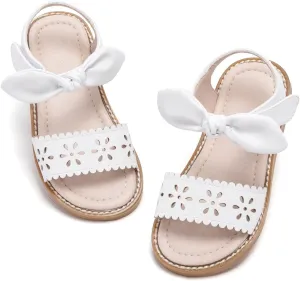 GINFIVE Toddler Girls Sandals Little Girls Kids Summer Shoes Toddler Sandals