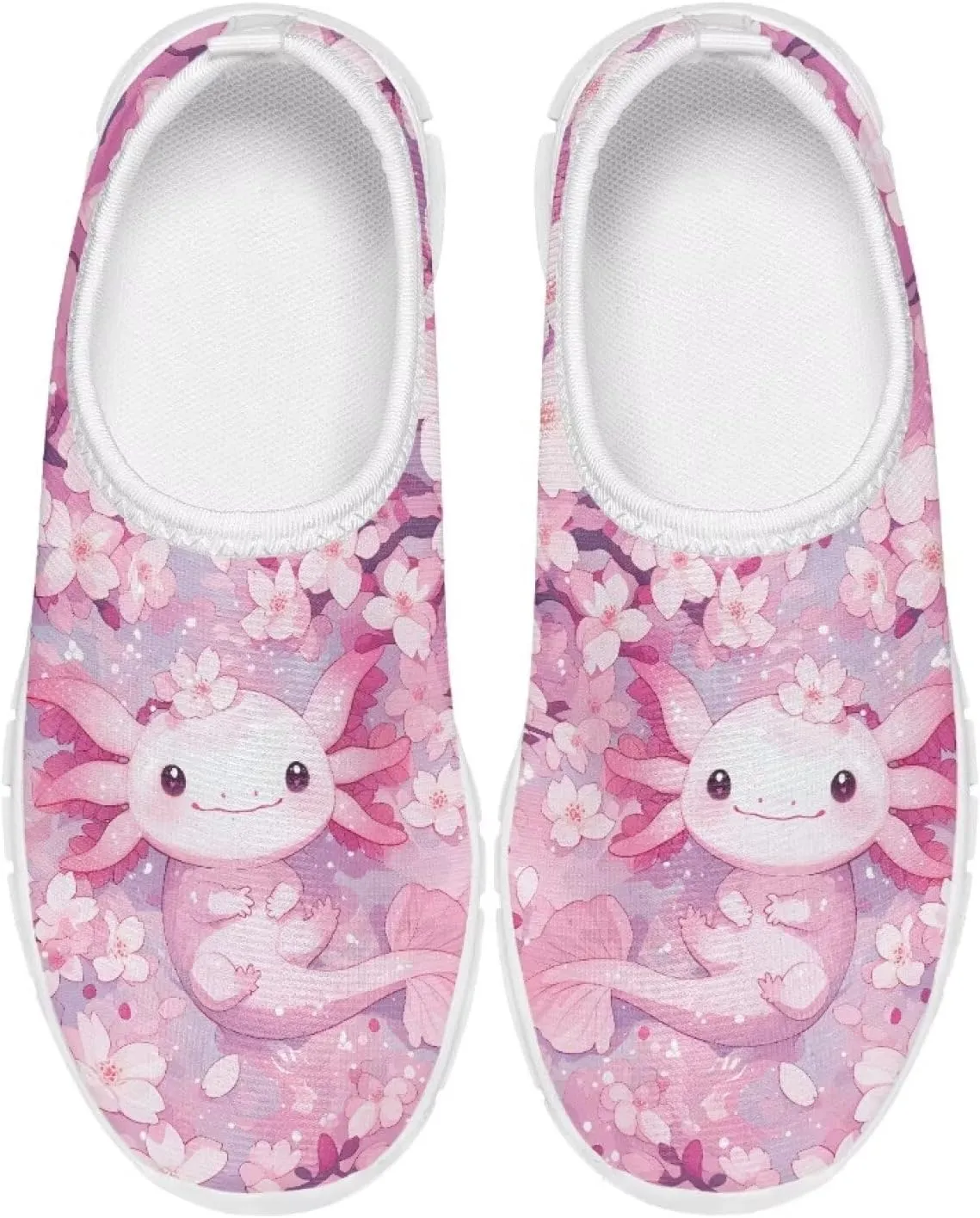 Girls Athletic Shoes Cute Kids Gym Running Slip On Shoes for Girls