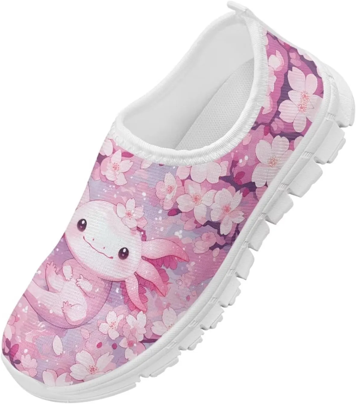 Girls Athletic Shoes Cute Kids Gym Running Slip On Shoes for Girls