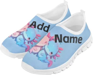 Girls Athletic Shoes Cute Kids Gym Running Slip On Shoes for Girls