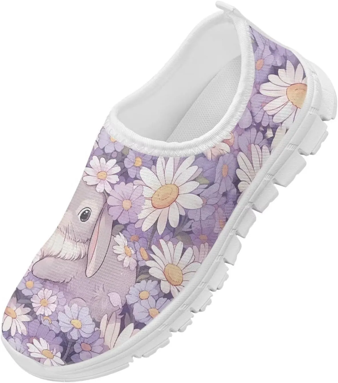 Girls Slip On Shoes Easter Sneakers for Girls Kids Cute Holiday Shoes