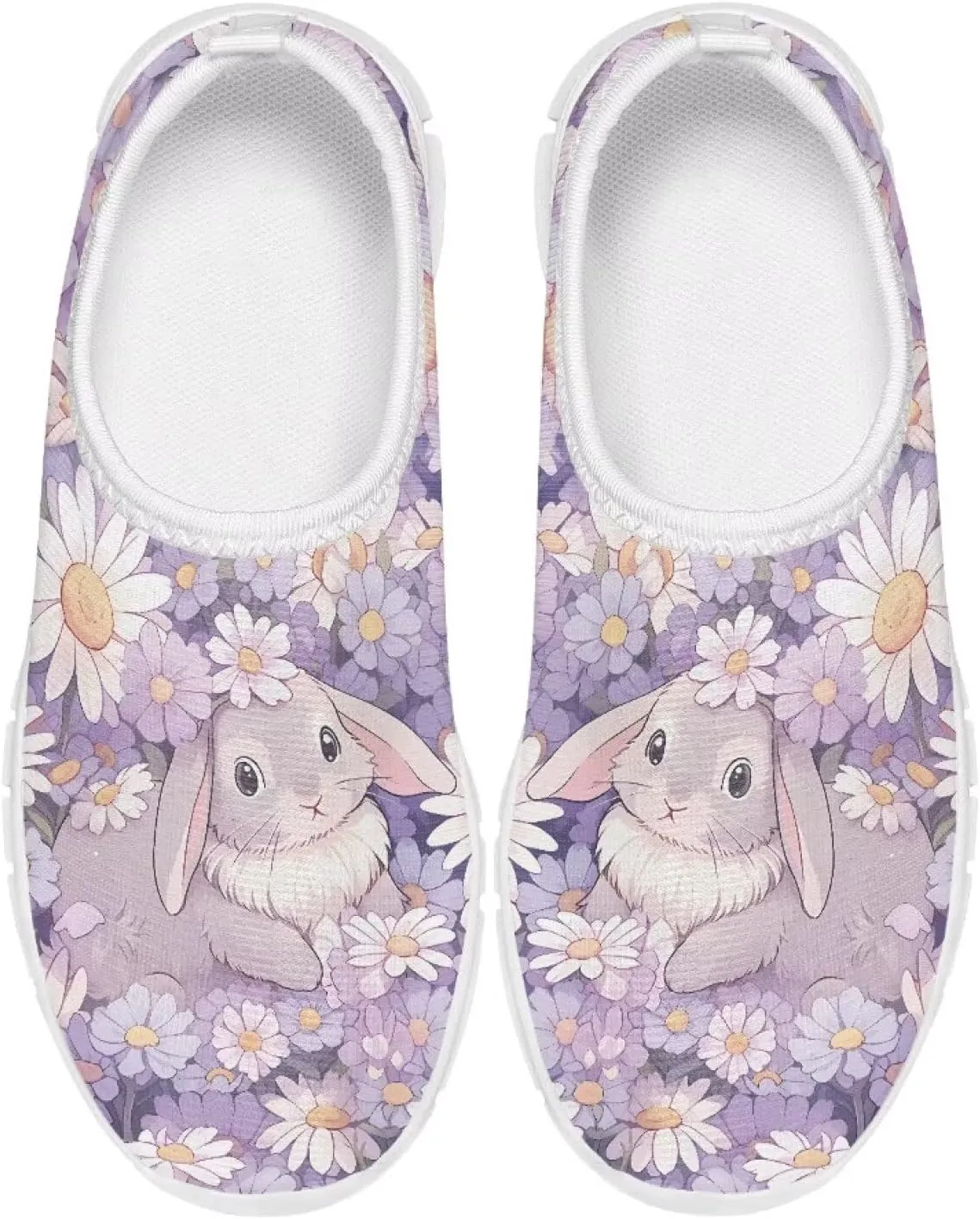 Girls Slip On Shoes Easter Sneakers for Girls Kids Cute Holiday Shoes