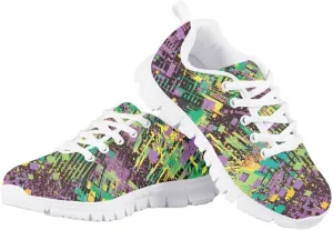 Girls Sneakers Kids Running Shoes Girls Mesh Fitness Shoe Sneaker Lightweight Outdoor Sports Athletic Tennis Shoes