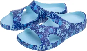 GreaterGood Positively Inspired Slide Sandals Ultra Lightweight Cushioned EVA Soles Easy Slip On Durable Quick Dry Beach Sandal