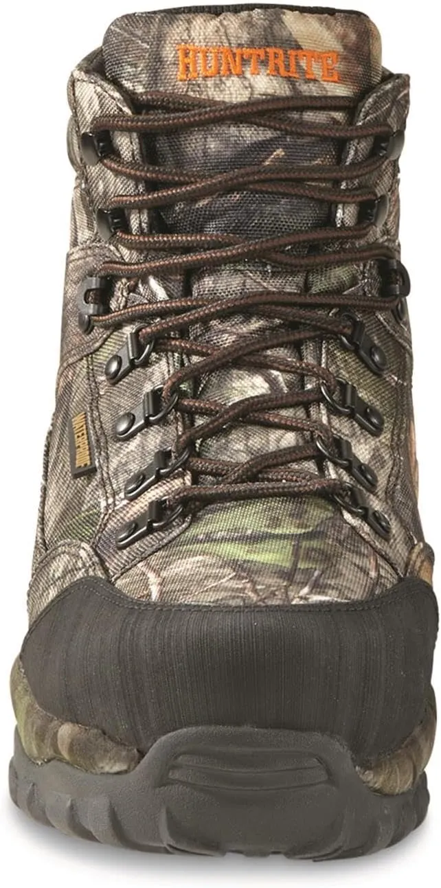 Guidelight 6" Waterproof Hunting Boots for Men, Hiking, Climbing, Trekking Lace-Up Shoes with Thick Rubber Sole