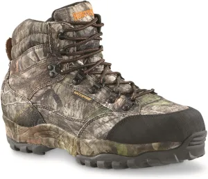 Guidelight 6" Waterproof Hunting Boots for Men, Hiking, Climbing, Trekking Lace-Up Shoes with Thick Rubber Sole