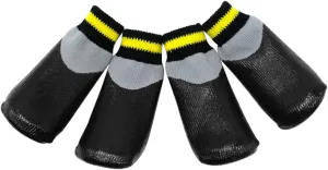 HEMOTON Dog Shoes Winter Rainproof Booties Socks Pcs Set for Puppies Small Dogs