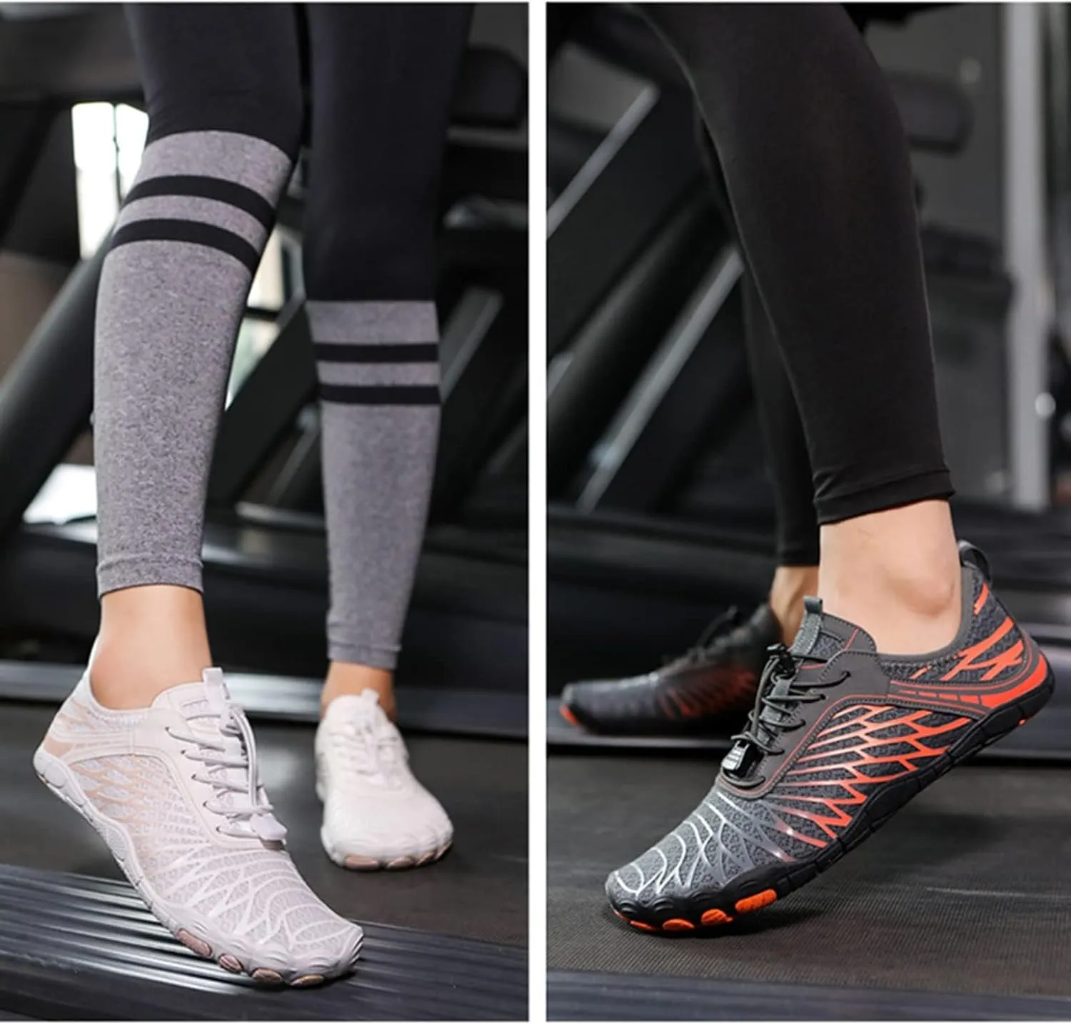 Hike Barefoot Shoes for Women Minimalist Trail Running Barefoot Shoes Wide Toe Box Comfortable Athletic Footwear Pro Healthy and Non-Slip Breathable Barefoot Shoe Hiking Walking Shoe Unisex