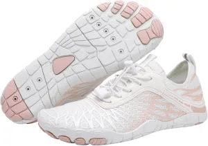 Hike Barefoot Shoes for Women Minimalist Trail Running Barefoot Shoes Wide Toe Box Comfortable Athletic Footwear Pro Healthy and Non-Slip Breathable Barefoot Shoe Hiking Walking Shoe Unisex