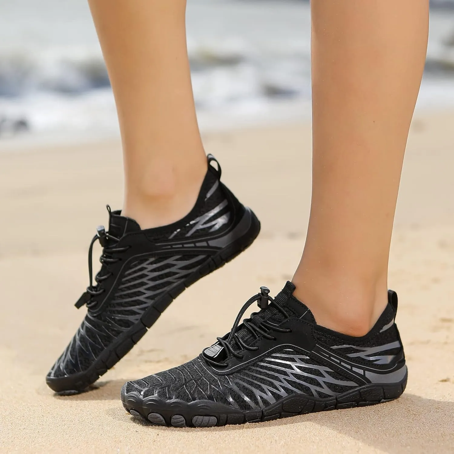 Hike Footwear Barefoot Womens Men Barefoot Shoes Waterproof Hiking Boot Healthy & Non-Slip Wide Outdoor Shoes Water Shoes