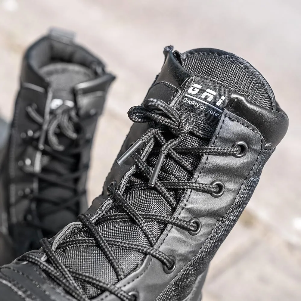 Hiking Boots Girls Boys Summer Camp Waterproof Anti-collision Non-slip Desert Boots Military Fan Shoes Children's Work Boots