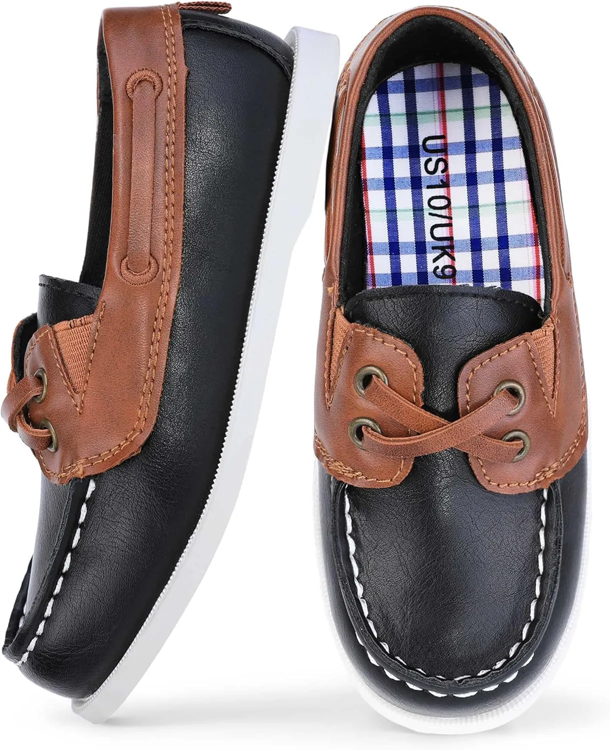 HOMEHOT Boys Dress Shoes Casual School Shoes Slip on Boys Loafers (Toddler/Little Kid/Big Kid)