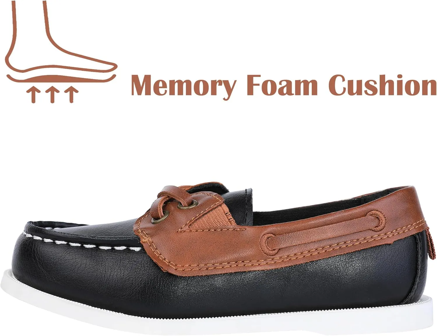 HOMEHOT Boys Dress Shoes Casual School Shoes Slip on Boys Loafers (Toddler/Little Kid/Big Kid)