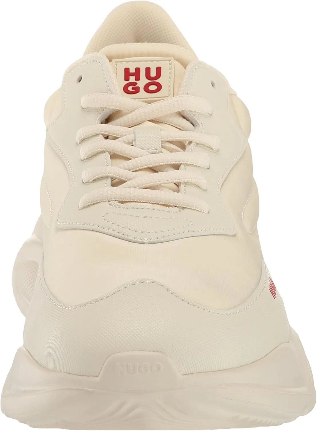 HUGO Women's Running Style Sneakers with Thick Rubber Sole