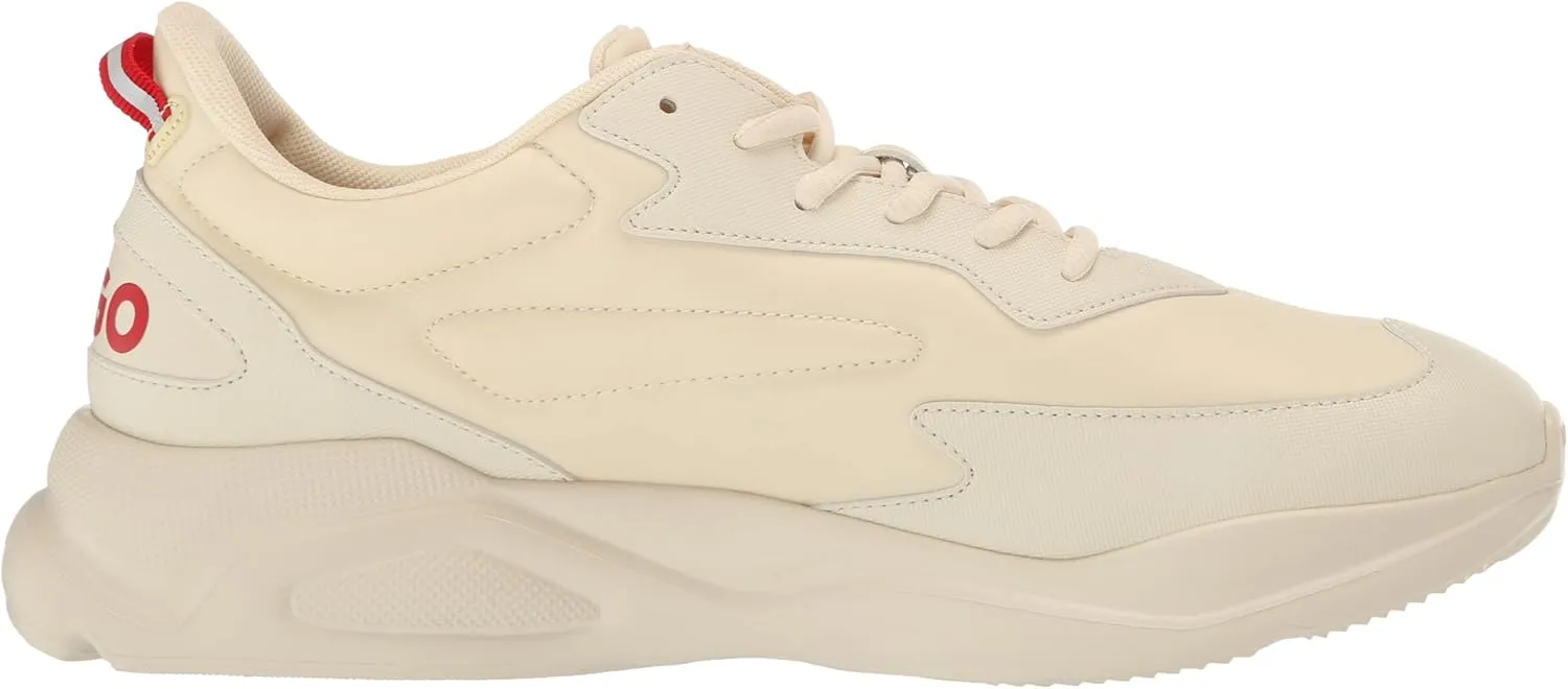 HUGO Women's Running Style Sneakers with Thick Rubber Sole