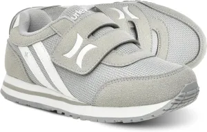 Hurley Kid's Knox Walking Sneakers - Kid's Runner Shoes with Hook & Loop Closure for Easy Wear, Lightweight Running & Walking Shoes for Boys & Girls, Toddler Kid's Sneaker Shoes