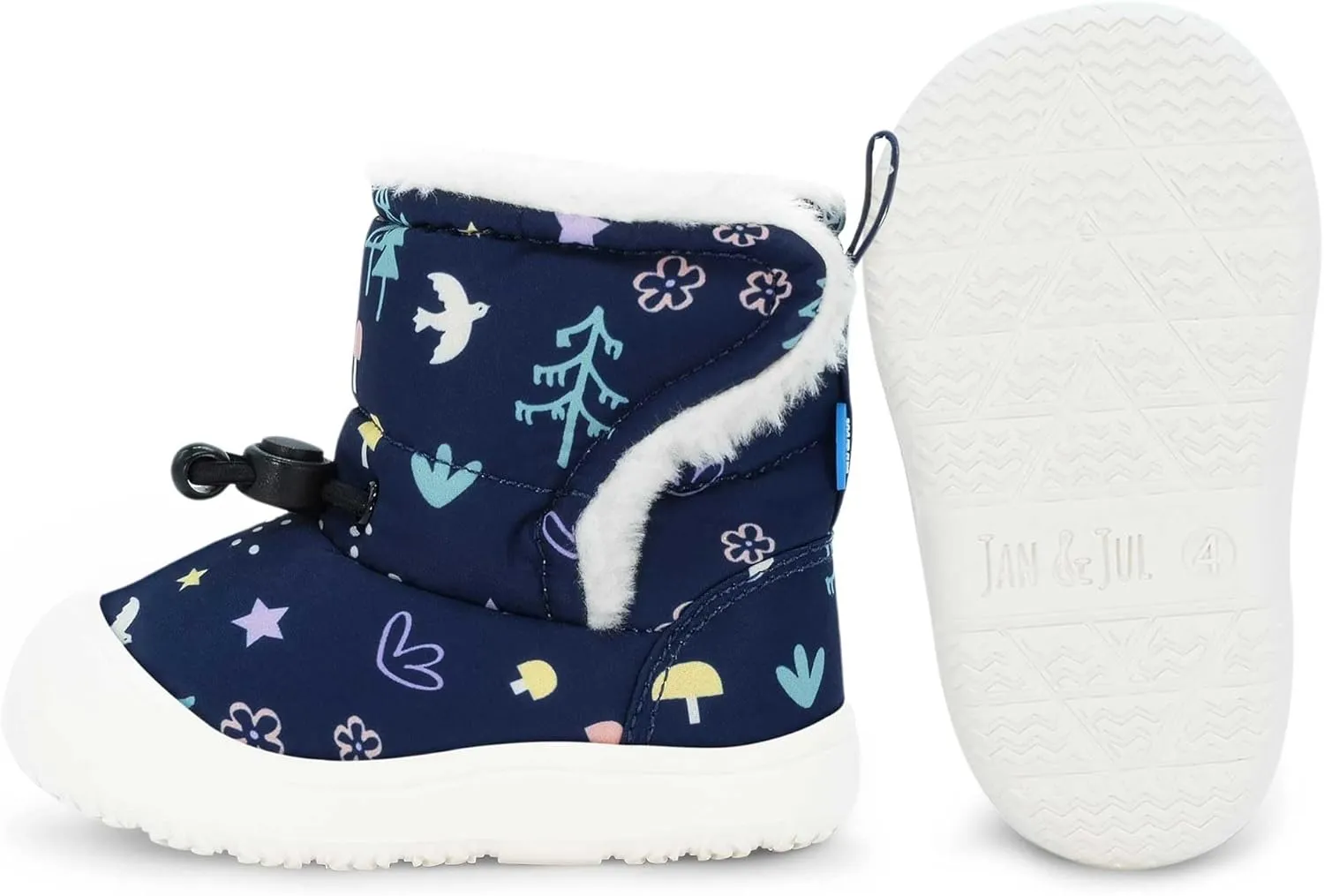 JAN & JUL Water Resistant Stay-On Winter Trail Boots for Toddler and Baby
