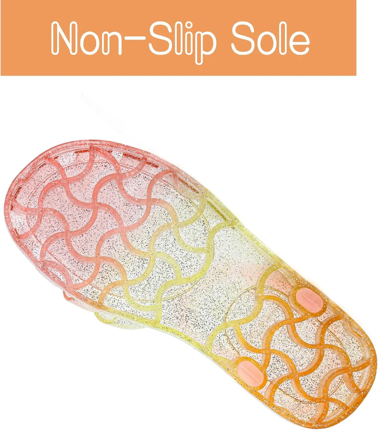 Jelly Sandals Girls Soft Sole Princess Costume Summer Dress Sandals Closed Toe Comfortable for Toddler Little Kid Big Kid
