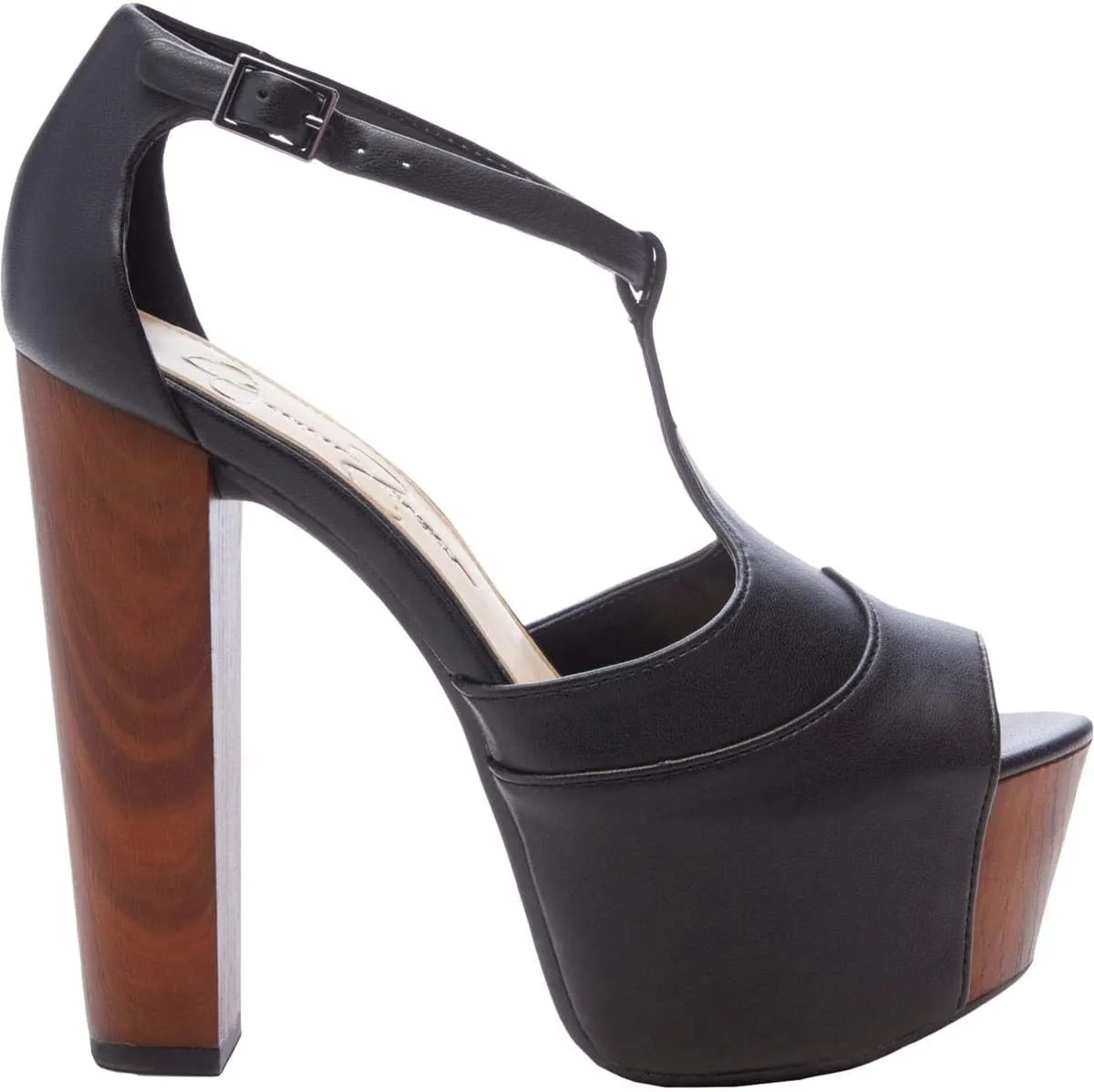 Jessica Simpson Womens Dany 3 Floral Heeled Platform Sandals