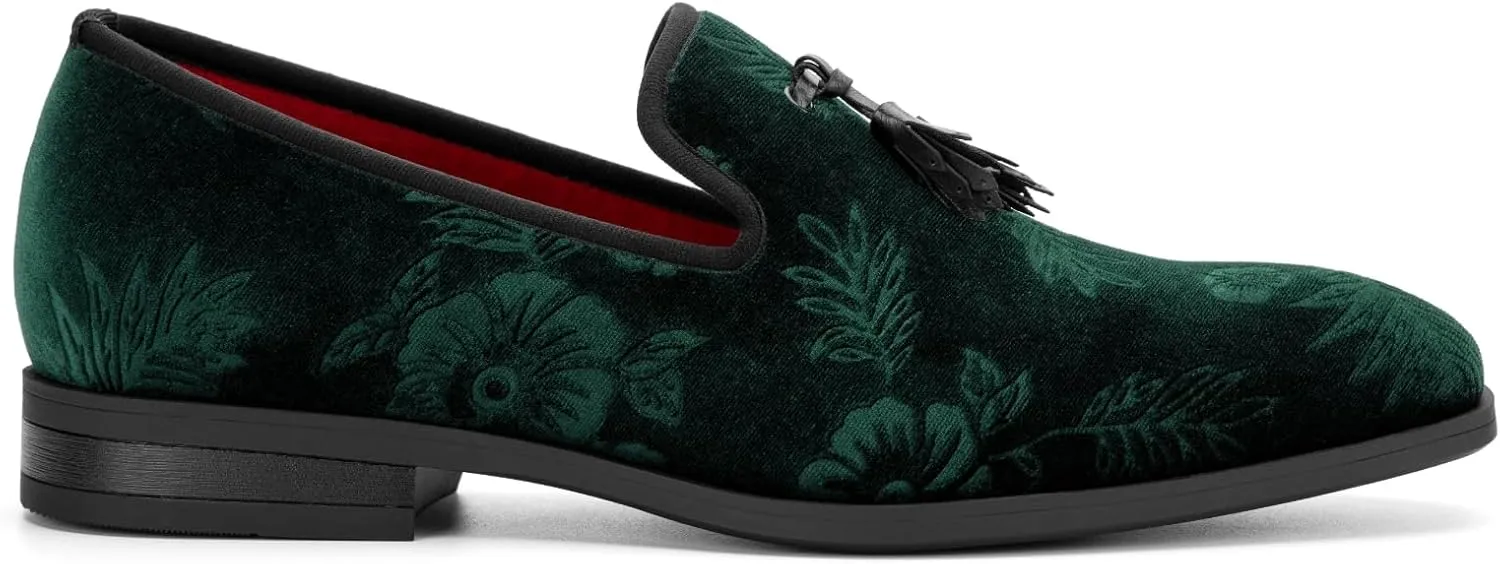 JITAI Men's Fashion Loafers Wedding Shoes Loafers for Men Party Shoes