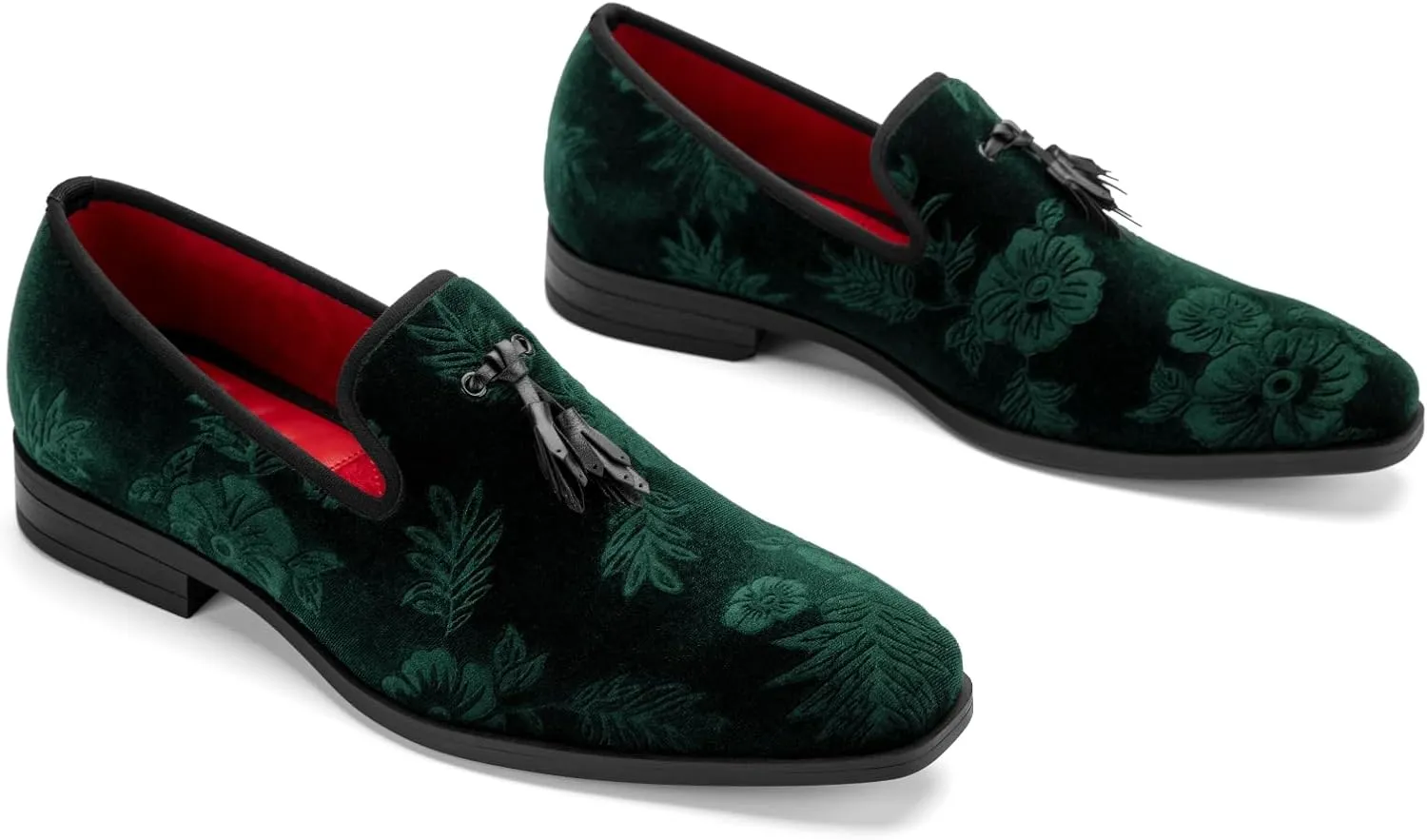 JITAI Men's Fashion Loafers Wedding Shoes Loafers for Men Party Shoes