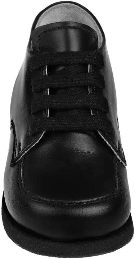 Josmo Baby Boy Girl Oxford Dress Shoes Leather Loafers Soft Sole Wedding Toddler Baby Walking Shoes Size 2-5 Infant
