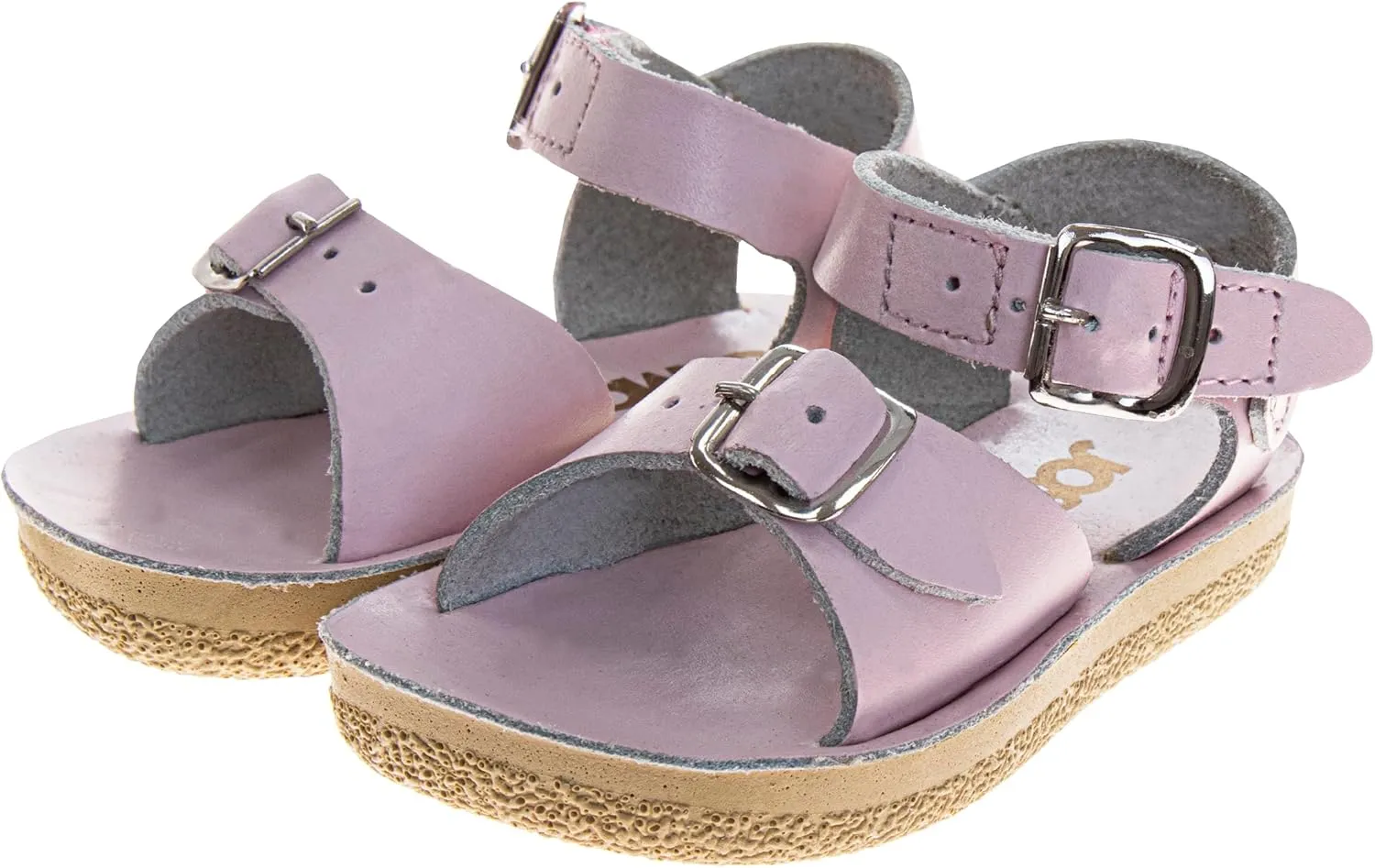Josmo Girls Sandals Buckle Open Toe Summer Beach Wedding Shoes for Kids (sizes 6-10 Toddler / 11-12 Little Kid)