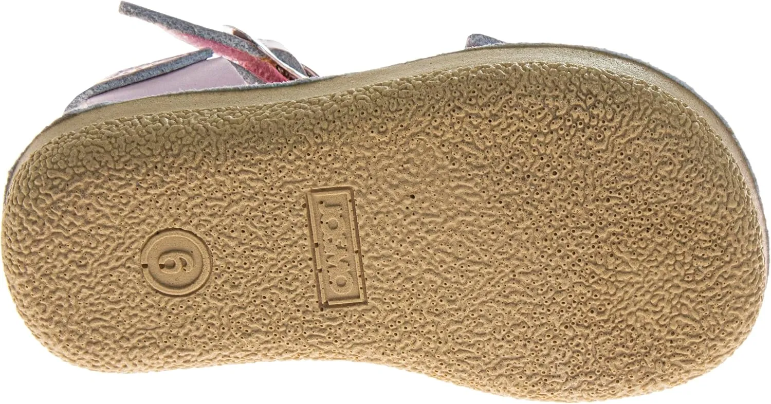 Josmo Girls Sandals Buckle Open Toe Summer Beach Wedding Shoes for Kids (sizes 6-10 Toddler / 11-12 Little Kid)