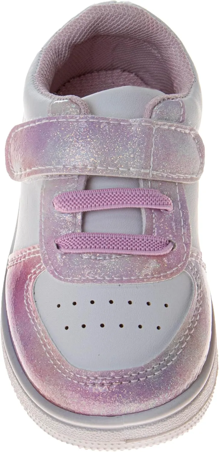 Josmo Kids Casual Sneaker for Girls and Boys - Lightweight Strap Closure Lace Up Shoes Tennis Running Athletic Sneakers (Sizes 5-10 Toddlers)