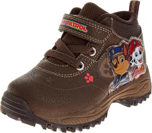 Josmo Paw Patrol Boots for Kid Boys Lace Up MidCalf - Chase Marshall Workboot Construction Boot Trek Walk Hike Climb (size 7-10 Toddler/size 11-12 Little Kids)
