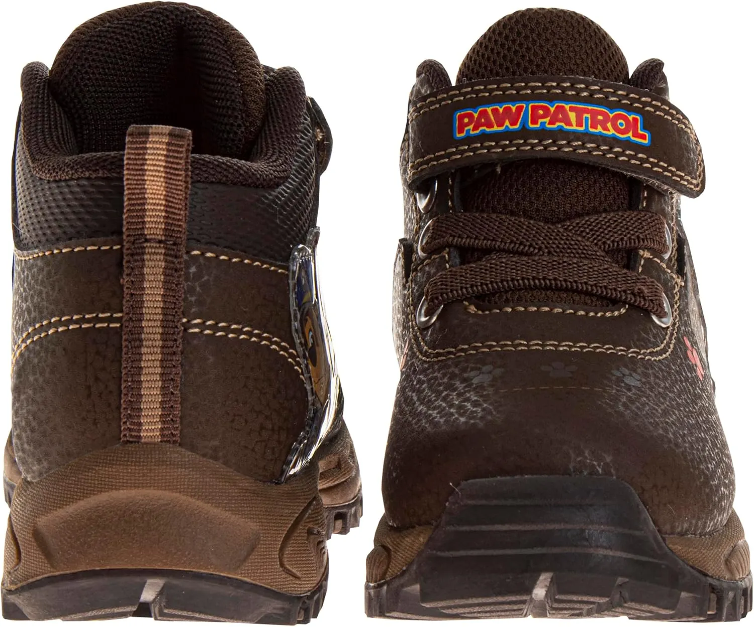 Josmo Paw Patrol Boots for Kid Boys Lace Up MidCalf - Chase Marshall Workboot Construction Boot Trek Walk Hike Climb (size 7-10 Toddler/size 11-12 Little Kids)