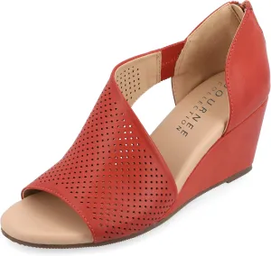Journee Women's Comfort Foam Aretha Wedge Sandals