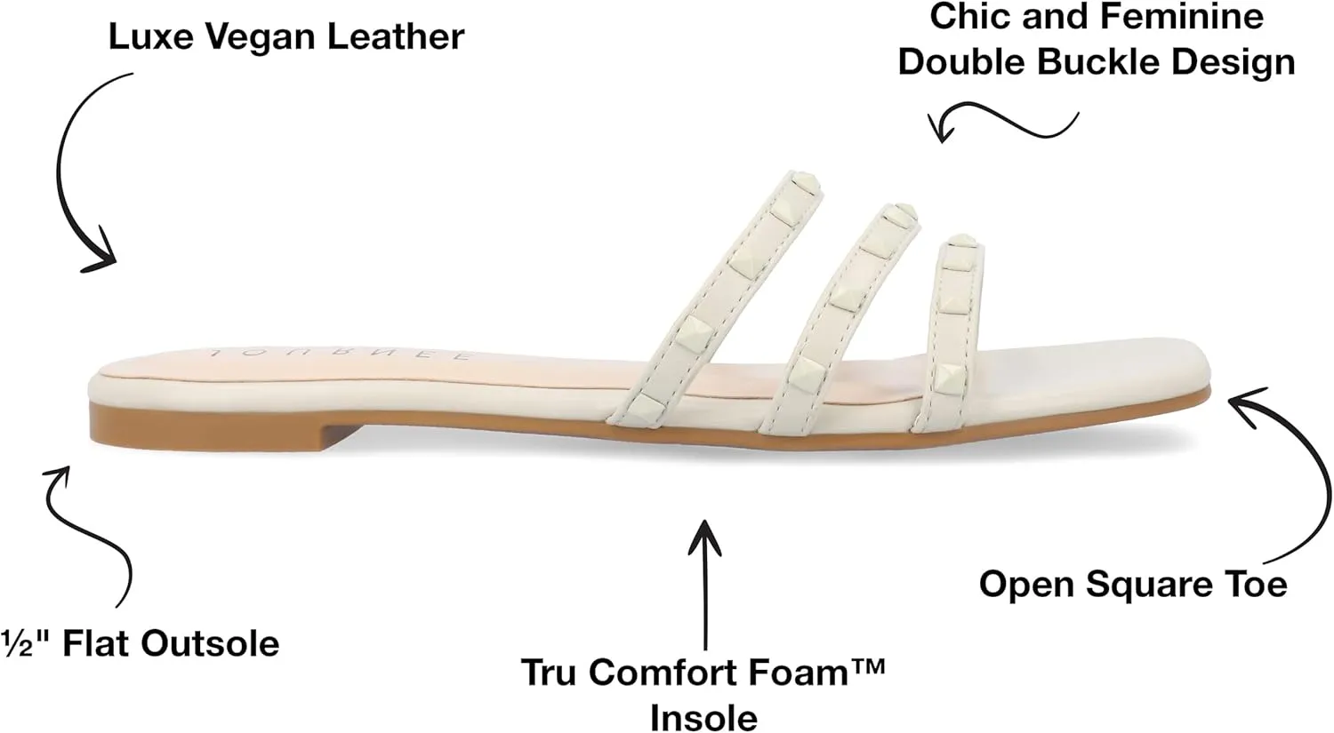 Journee Women's Comfort Foam Camarie Sandals