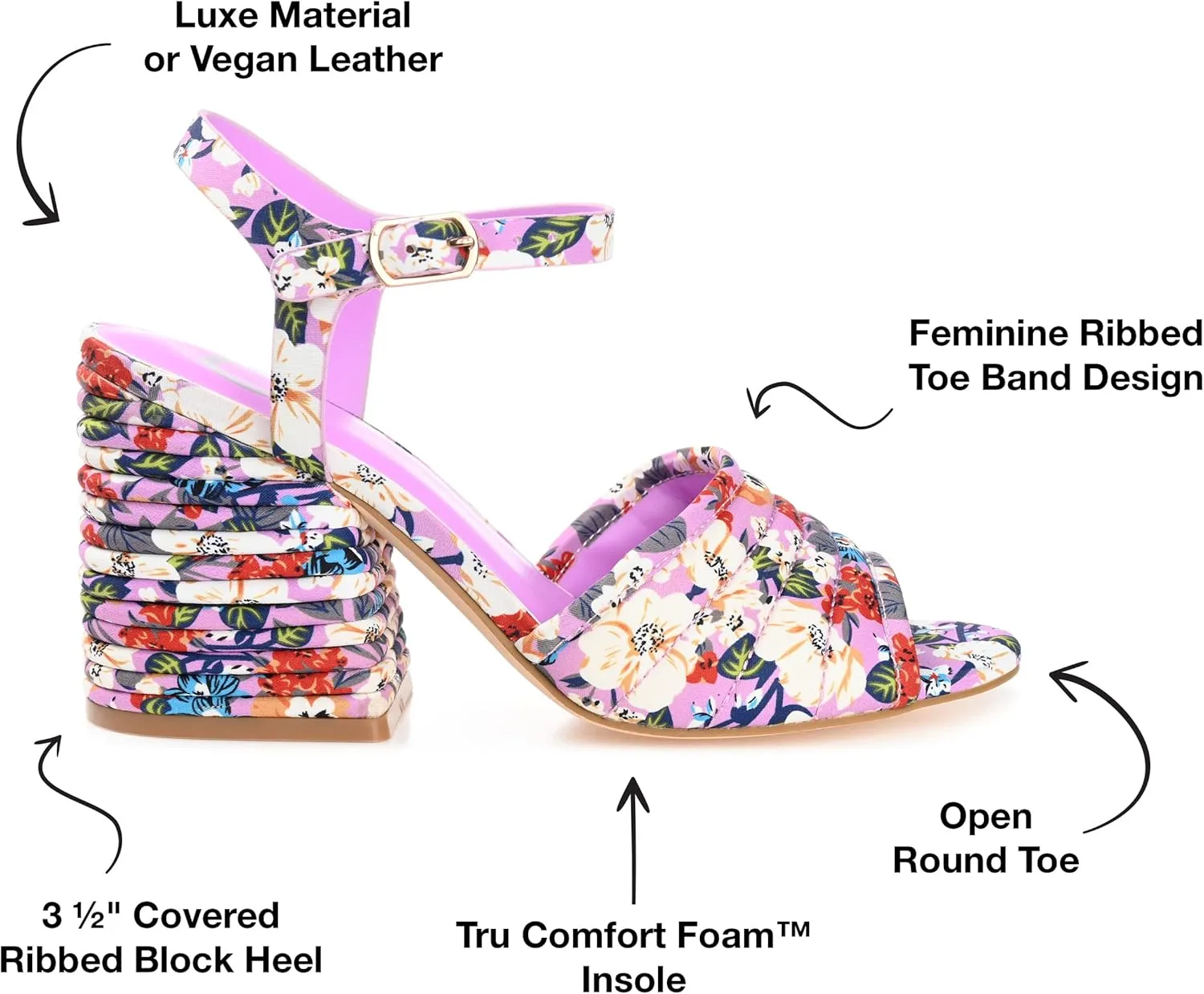 Journee Women's Comfort Foam Charmaine Sandals