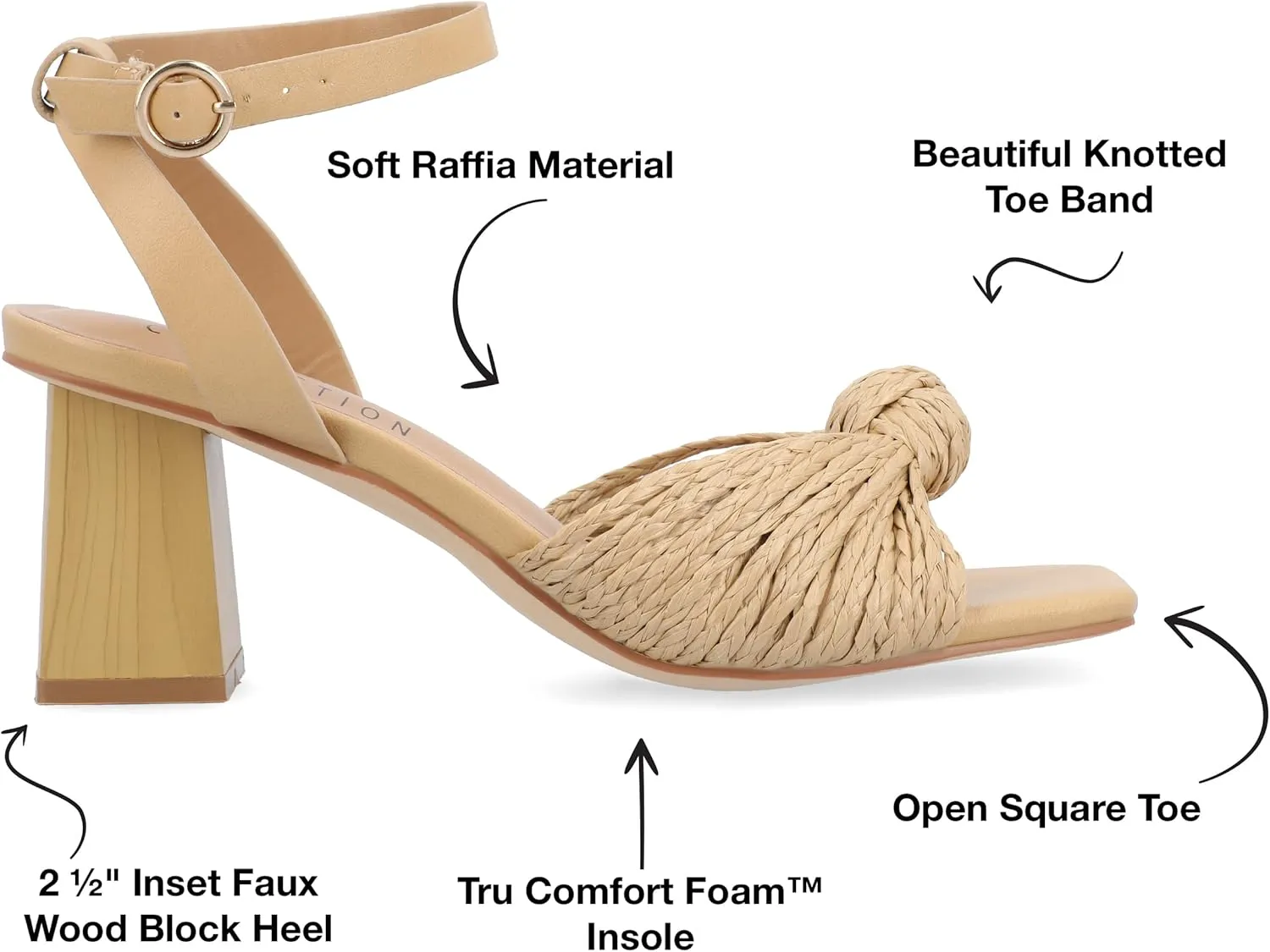 Journee Women's Comfort Foam Galinda Sandals