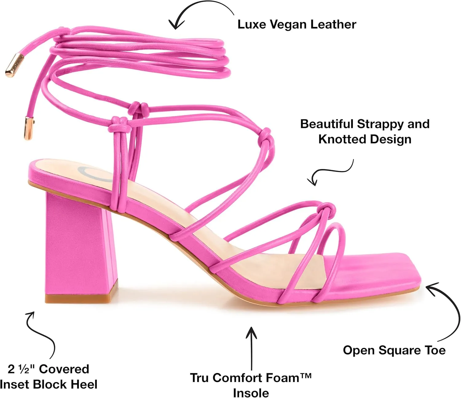 Journee Women's Comfort Foam Harpr Dress Sandals