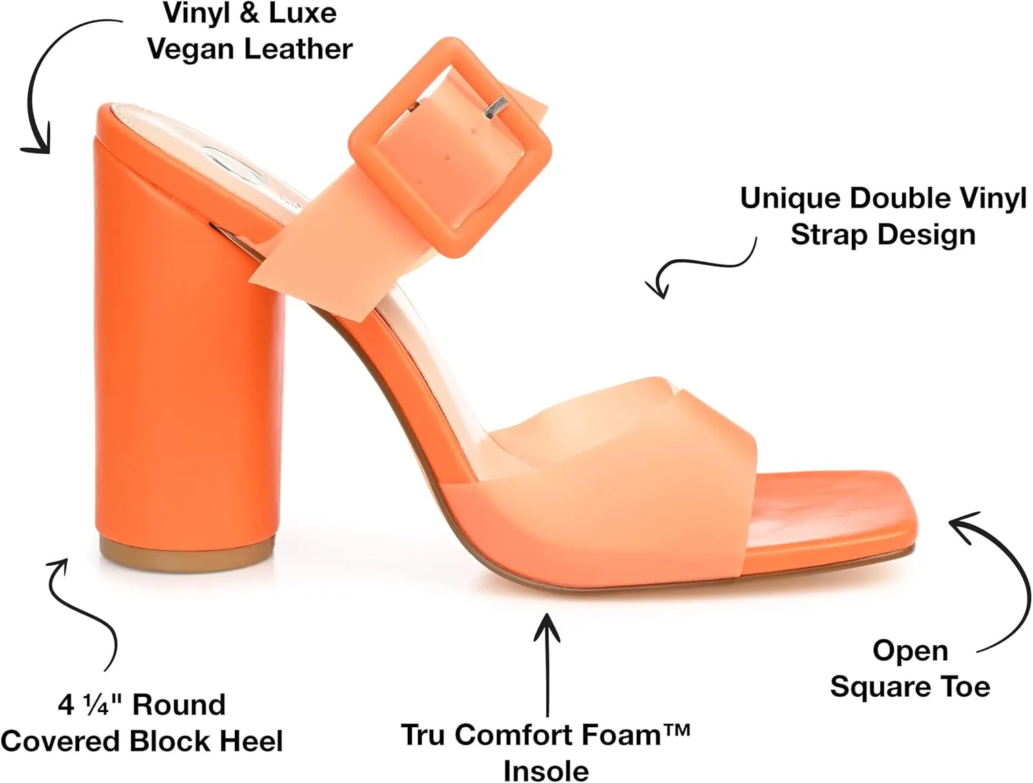 Journee Women's Comfort Foam Luca Sandals